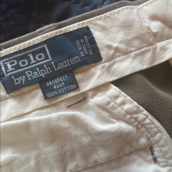 Polo Men's Classic Green Pants - Picture 2 of 4